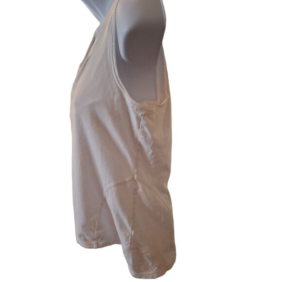 Danskin Now Womens Tank Top White Size Large Active Athleisure - Picture 3 of 6